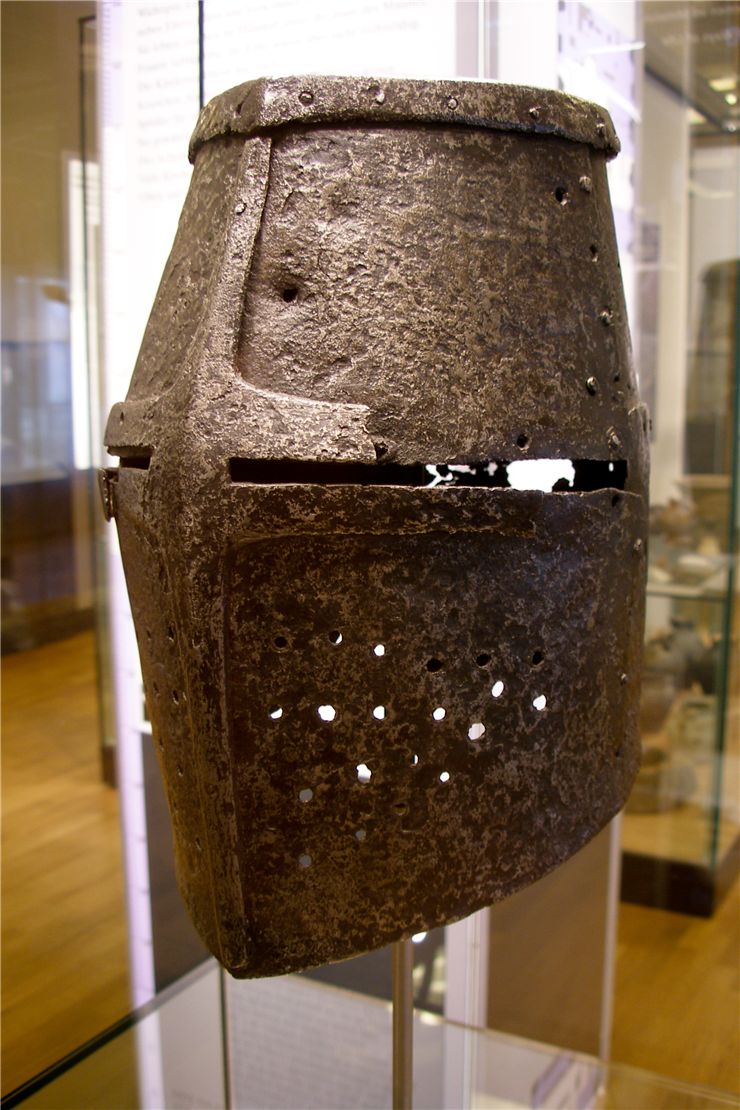 Picture Of Ancient German Armor Helmet