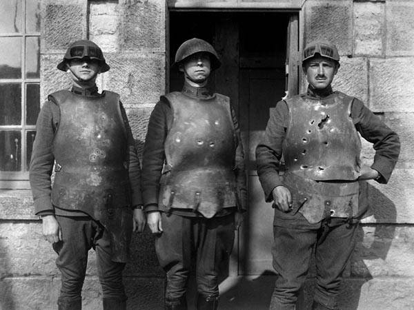 Picture Of French Cuirass After Fire Testing