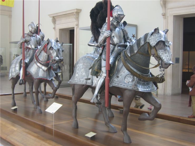 Picture Of Heavily Armoured Riders