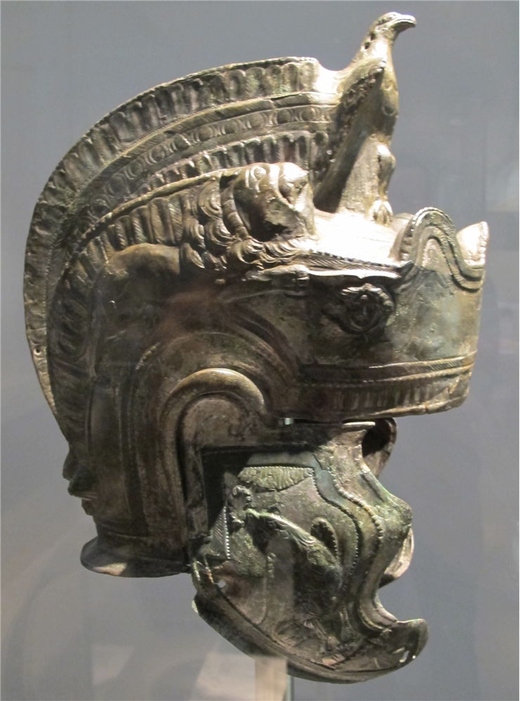 Picture Of Roman Cavalry Parade Helmet